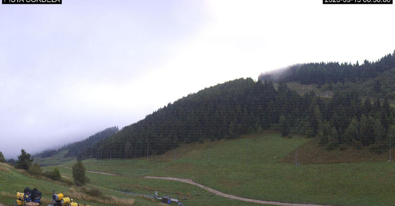 Webcam Monte Bondone - Slope Cordela and snowpark