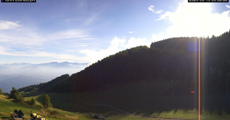 Webcam Monte Bondone - Slope Cordela and snowpark