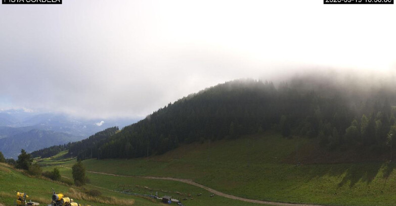 Webcam Monte Bondone - Slope Cordela and snowpark
