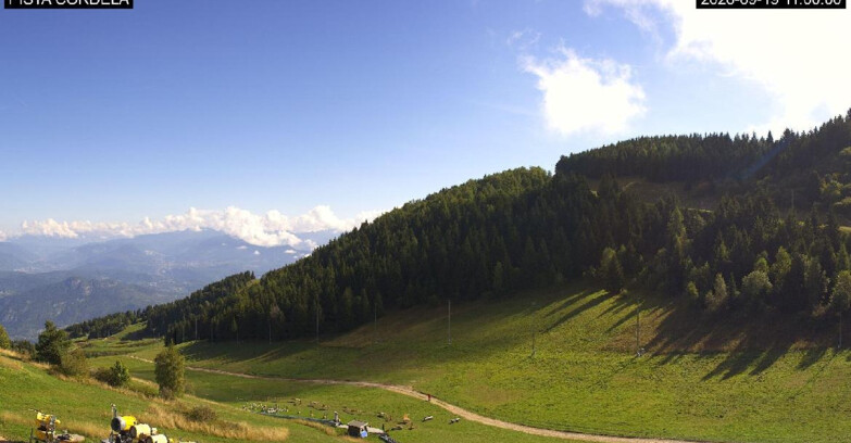 Webcam Monte Bondone - Slope Cordela and snowpark