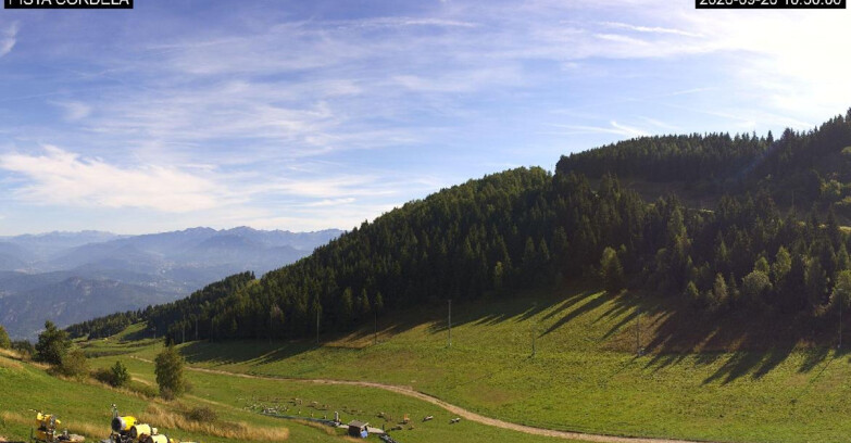 Webcam Monte Bondone - Pista Cordela 