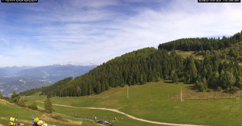 Webcam Monte Bondone - Pista Cordela 