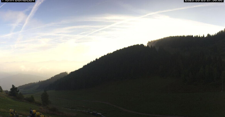 Webcam Monte Bondone - Pista Cordela 