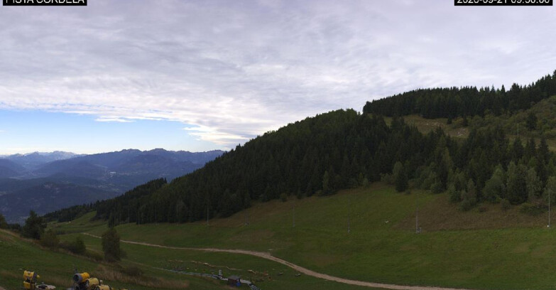 Webcam Monte Bondone - Slope Cordela and snowpark