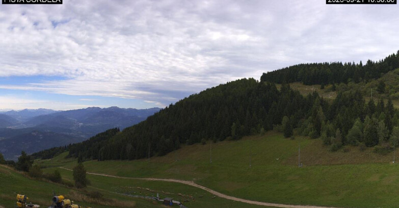 Webcam Monte Bondone - Slope Cordela and snowpark