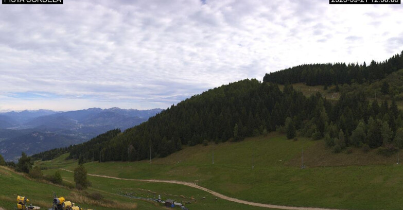 Webcam Monte Bondone - Slope Cordela and snowpark