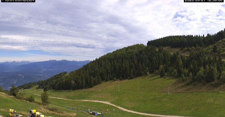 Webcam Monte Bondone - Slope Cordela and snowpark