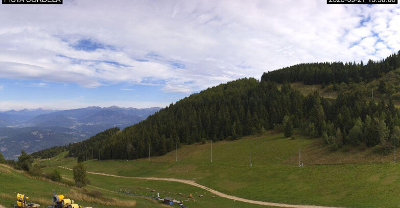 Webcam Monte Bondone - Slope Cordela and snowpark