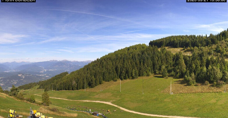 Webcam Monte Bondone - Slope Cordela and snowpark