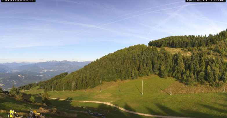 Webcam Monte Bondone - Slope Cordela and snowpark