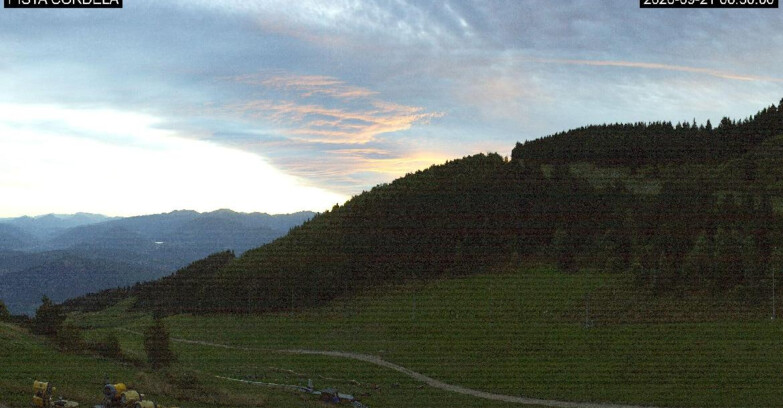 Webcam Monte Bondone - Slope Cordela and snowpark