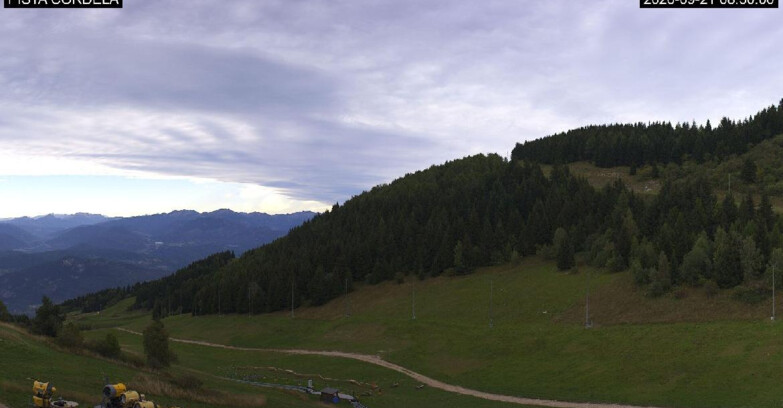 Webcam Monte Bondone - Slope Cordela and snowpark