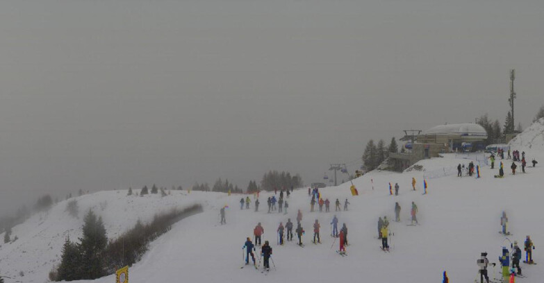 Webcam Фольгарида-Мариллева - Seggiovia Malghette 