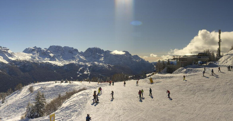 Webcam Skiarea Campiglio Dolomiti di Brenta Val di Sole Val Rendena - Seggiovia Malghette 