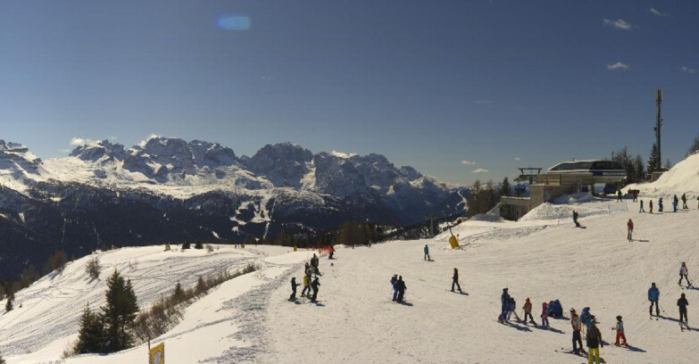 Webcam Skiarea Campiglio Dolomiti di Brenta Val di Sole Val Rendena - Seggiovia Malghette 