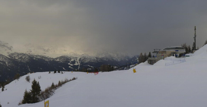 Webcam Фольгарида-Мариллева - Seggiovia Malghette 