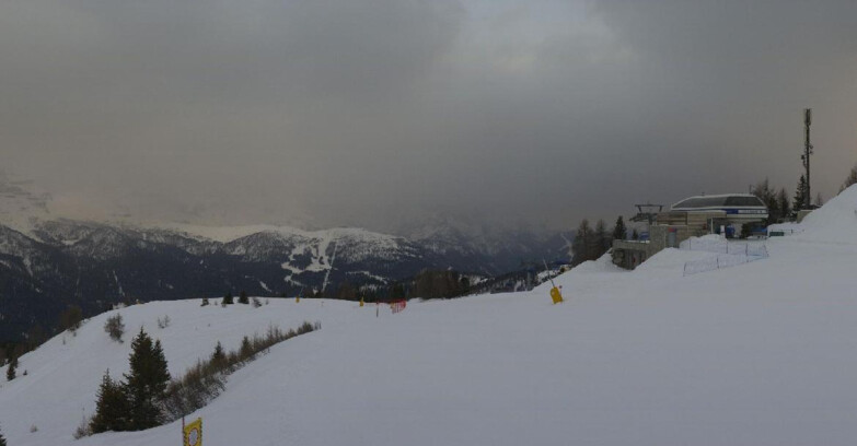 Webcam Фольгарида-Мариллева - Seggiovia Malghette 