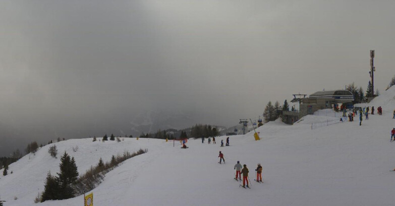 Webcam Ski area Campiglio Dolomiti di Brenta Val di Sole Val Rendena - Seggiovia Malghette 