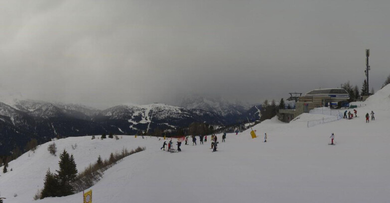 Webcam Ski area Campiglio Dolomiti di Brenta Val di Sole Val Rendena - Seggiovia Malghette 