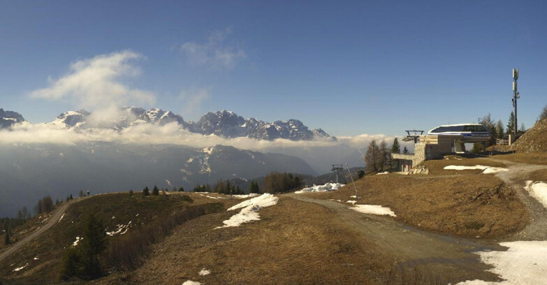 Webcam Skiarea Campiglio Dolomiti di Brenta Val di Sole Val Rendena - Seggiovia Malghette 