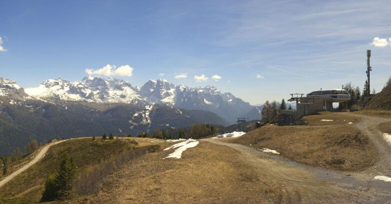 Webcam Skiarea Campiglio Dolomiti di Brenta Val di Sole Val Rendena - Seggiovia Malghette 