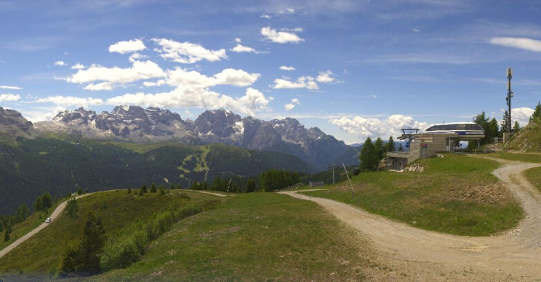 Webcam Skiarea Campiglio Dolomiti di Brenta Val di Sole Val Rendena - Seggiovia Malghette 