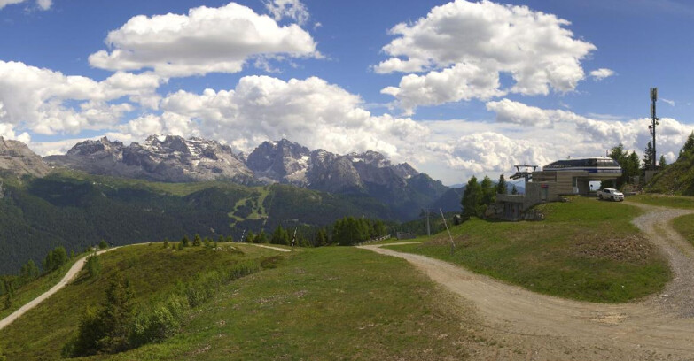 Webcam Skiarea Campiglio Dolomiti di Brenta Val di Sole Val Rendena - Seggiovia Malghette 