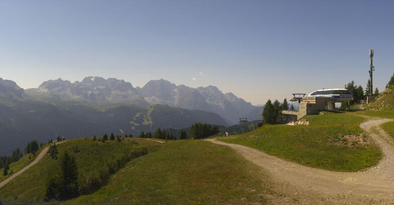 Webcam Skiarea Campiglio Dolomiti di Brenta Val di Sole Val Rendena - Seggiovia Malghette 