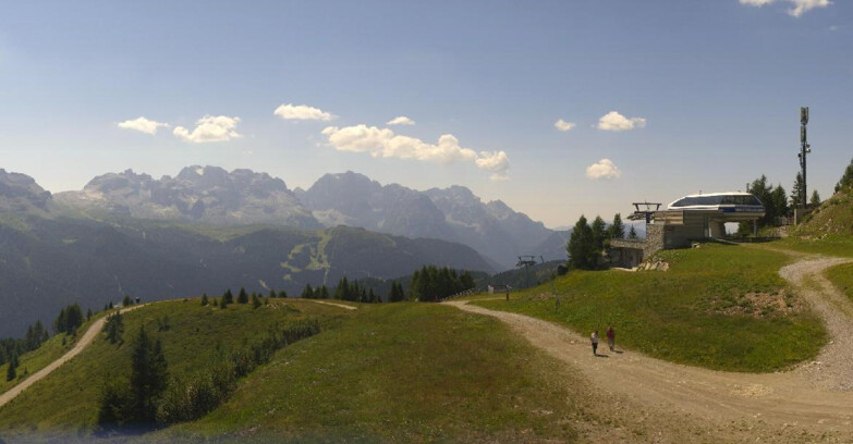 Webcam Skiarea Campiglio Dolomiti di Brenta Val di Sole Val Rendena - Seggiovia Malghette 