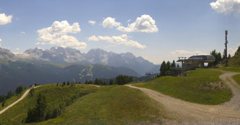 Webcam Skiarea Campiglio Dolomiti di Brenta Val di Sole Val Rendena - Seggiovia Malghette 