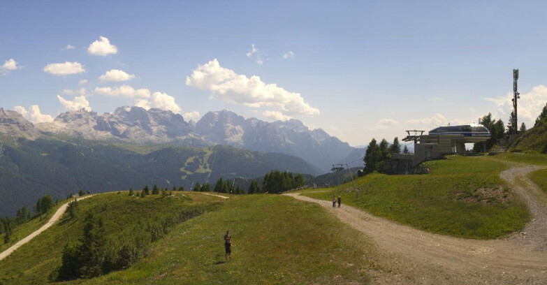 Webcam Skiarea Campiglio Dolomiti di Brenta Val di Sole Val Rendena - Seggiovia Malghette 