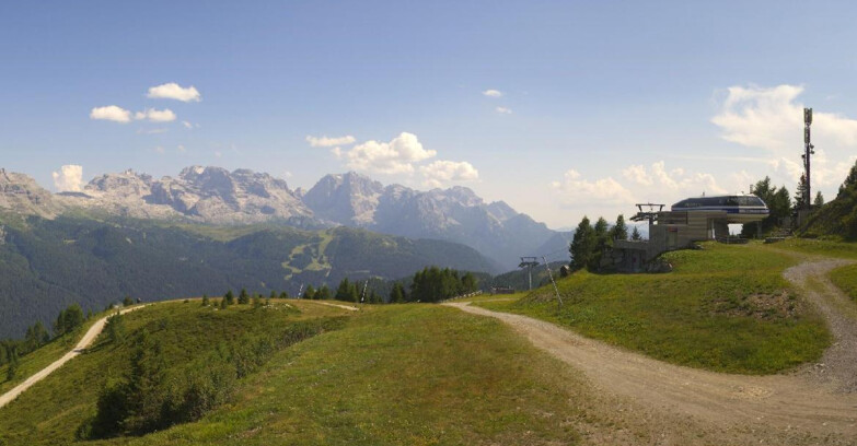 Webcam Skiarea Campiglio Dolomiti di Brenta Val di Sole Val Rendena - Seggiovia Malghette 