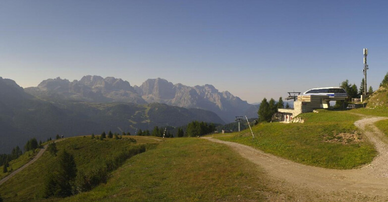 Webcam Skiarea Campiglio Dolomiti di Brenta Val di Sole Val Rendena - Seggiovia Malghette 