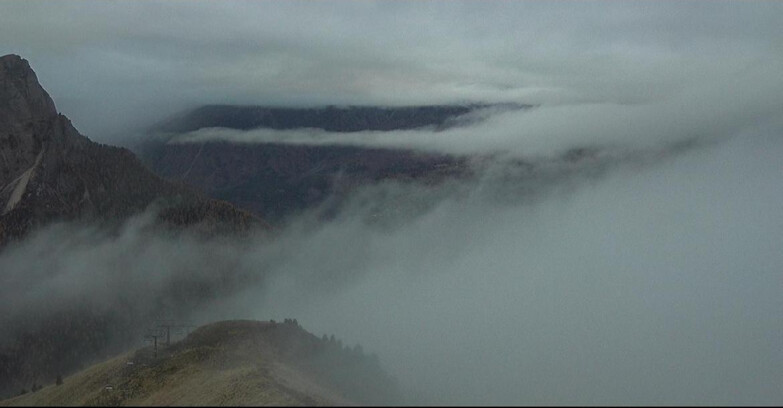 Webcam Pozza di Fassa-Aloch-Buffaure  - Cabinovia Buffaure - Stazione a Monte