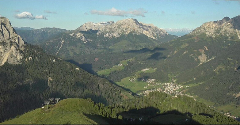Webcam Поцца-ди-Фасса-Алок-Буффор  - Cabinovia Buffaure - Stazione a Monte