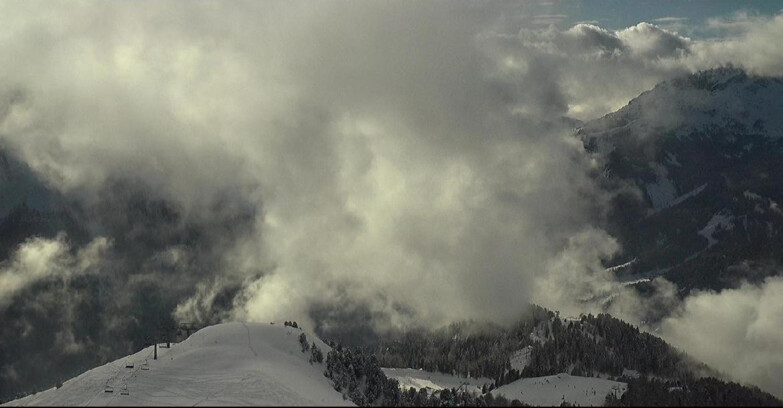 Webcam Pozza di Fassa-Aloch-Buffaure  - Cabinovia Buffaure - Stazione a Monte