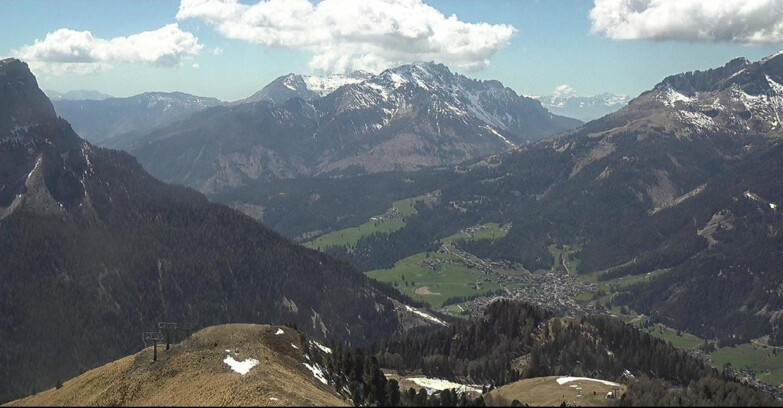 Webcam Pozza di Fassa-Aloch-Buffaure  - Cabinovia Buffaure - Stazione a Monte