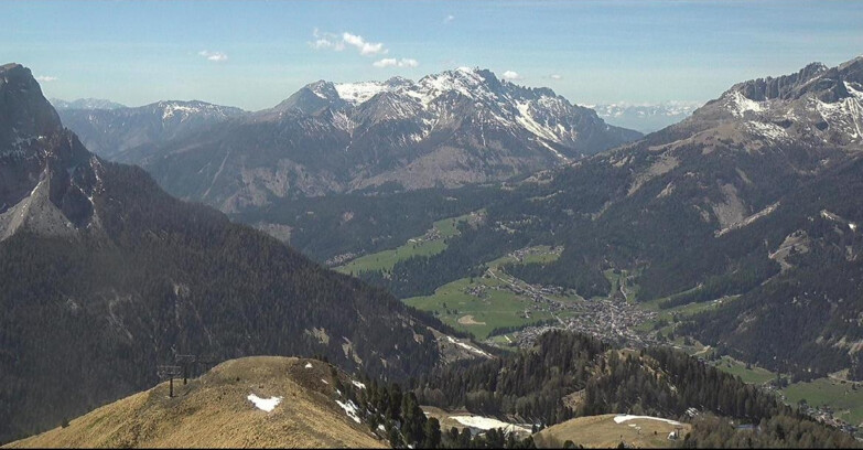 Webcam Pozza di Fassa-Aloch-Buffaure  - Cabinovia Buffaure - Stazione a Monte