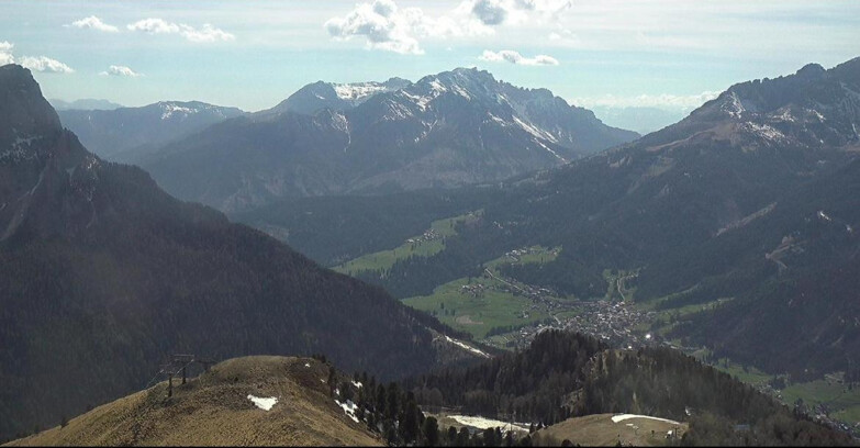 Webcam Pozza di Fassa-Aloch-Buffaure  - Cabinovia Buffaure - Stazione a Monte