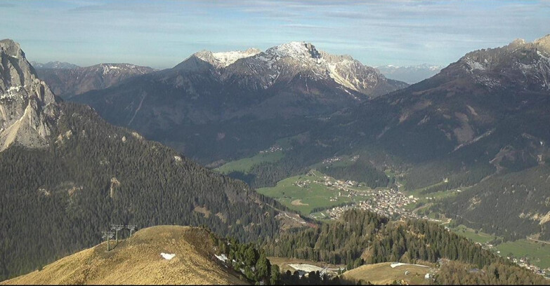 Webcam Pozza di Fassa-Aloch-Buffaure  - Cabinovia Buffaure - Stazione a Monte