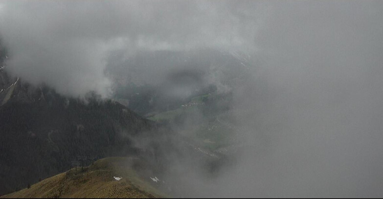 Webcam Pozza di Fassa-Aloch-Buffaure  - Cabinovia Buffaure - Stazione a Monte