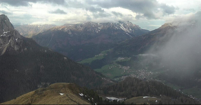 Webcam Pozza di Fassa-Aloch-Buffaure  - Cabinovia Buffaure - Stazione a Monte