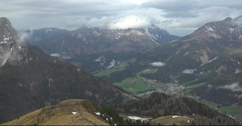 Webcam Pozza di Fassa-Aloch-Buffaure  - Cabinovia Buffaure - Stazione a Monte