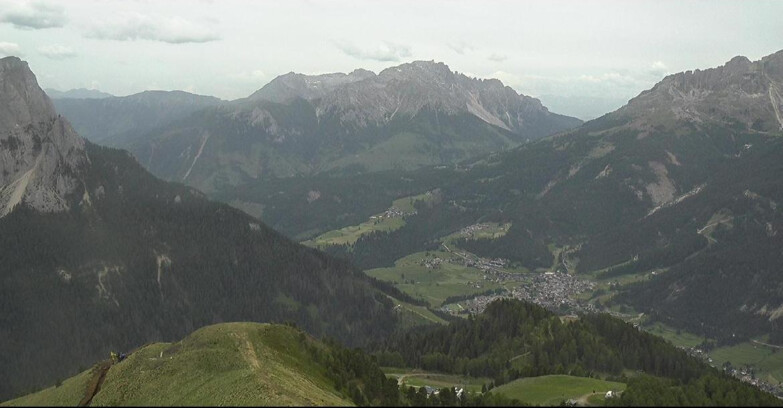 Webcam Pozza di Fassa-Aloch-Buffaure  - Cabinovia Buffaure - Stazione a Monte