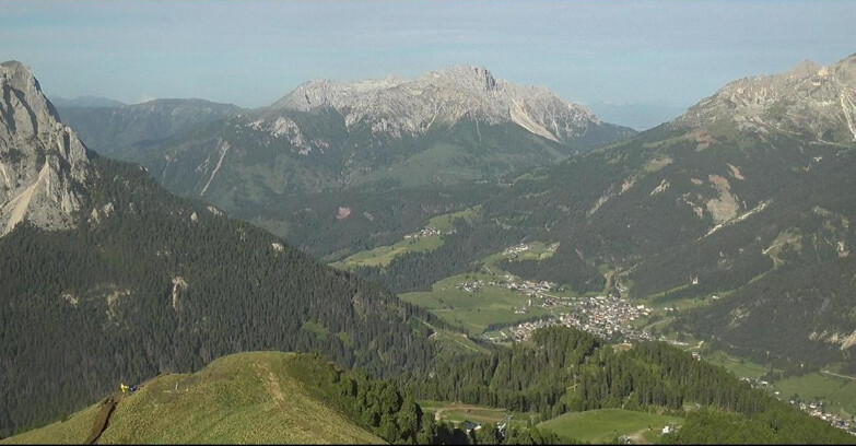 Webcam Pozza di Fassa-Aloch-Buffaure - Cabinovia Buffaure - Stazione a Monte