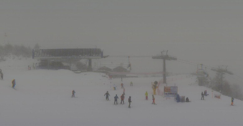 Webcam Folgarida-Marilleva  (Skiarea Campiglio Dolomiti di Brenta - Val di Sole Val Rendena) - Seggiovia Orso Bruno 