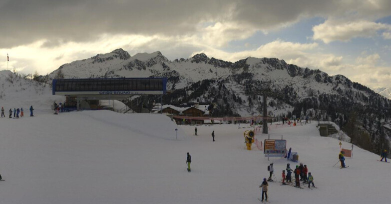 Webcam Фольгарида-Мариллева - Seggiovia Orso Bruno 