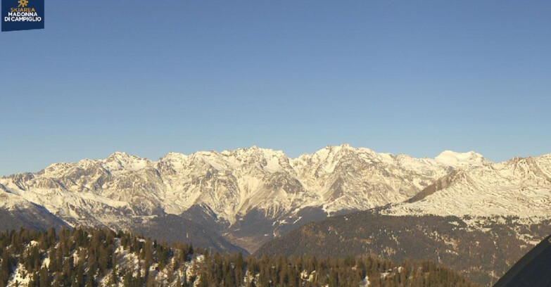 Webcam Folgarida-Marilleva  (Skiarea Campiglio Dolomiti di Brenta - Val di Sole Val Rendena) - Gruppo Ortles-Cevedale 