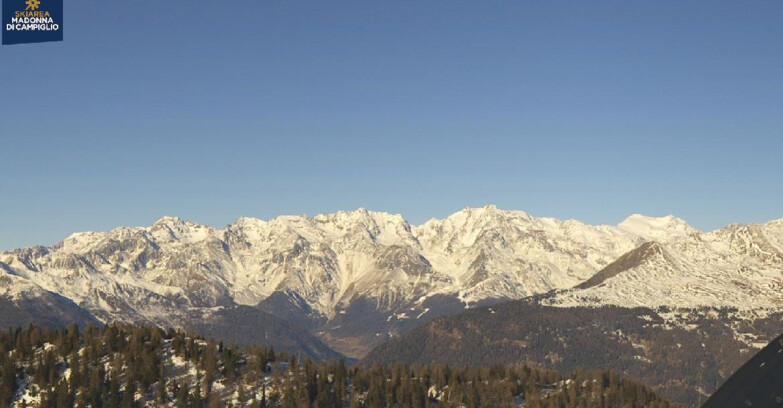 Webcam Skiarea Campiglio Dolomiti di Brenta Val di Sole Val Rendena - Gruppo Ortles-Cevedale 