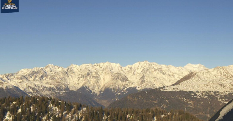 Webcam Skiarea Campiglio Dolomiti di Brenta Val di Sole Val Rendena - Gruppo Ortles-Cevedale 